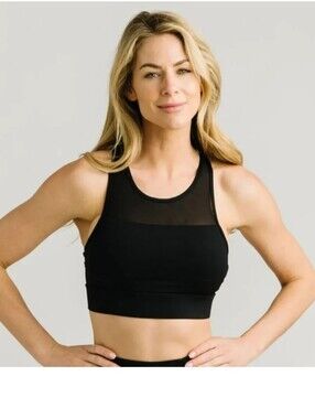 Zyia Active All Star Sports Bra In Black